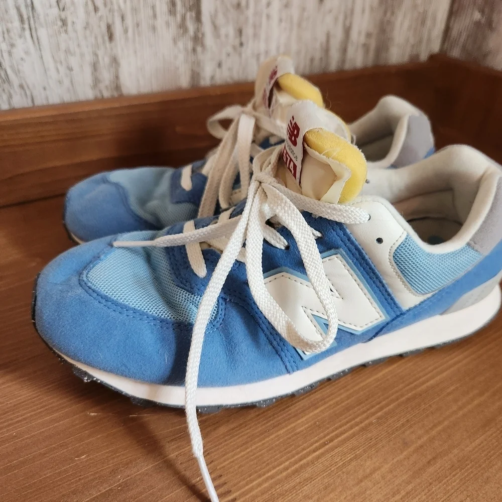 New Balance blue touch these